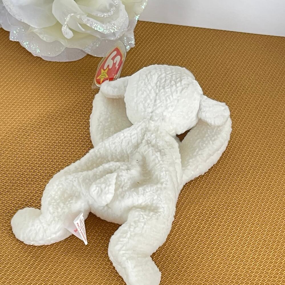 Vintage Rare Fleece, Ty Beanie Baby , Sheep, - Picture 4 of 8